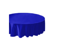מפת שולחן אלבד עגולה קוטר 1.80 מ' - כחול כהה